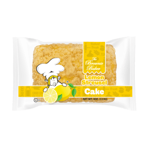 Brownie Baker Lemon Streusel Cake
