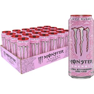 Monster Zero Strawberry 16oz 24ct